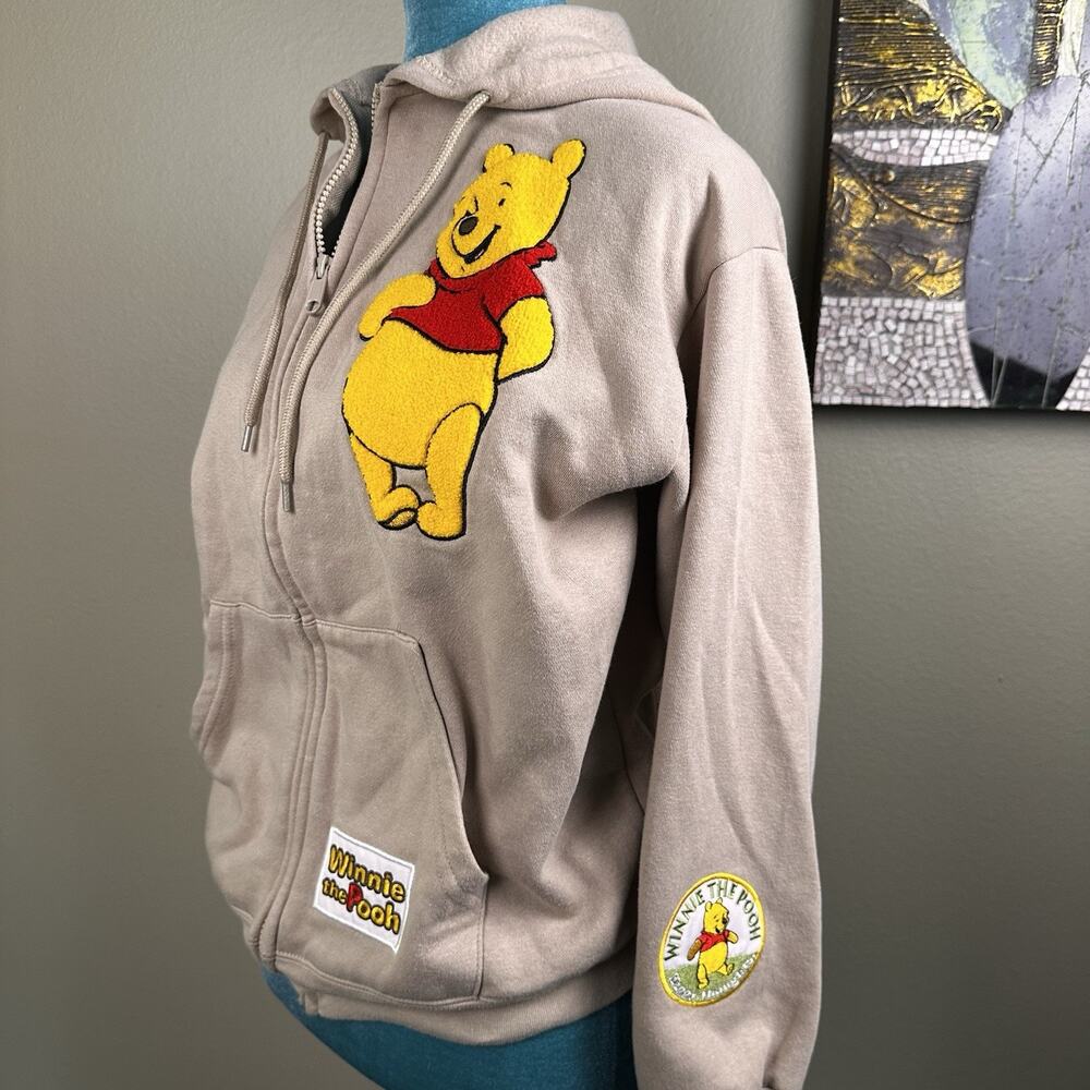 Winnie the Pooh Disney women M Zip Hoodie Excellent - Picture 7 of 16